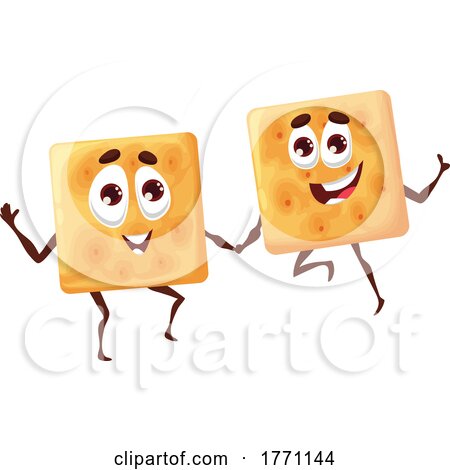 Crackers Holding Hands by Vector Tradition SM