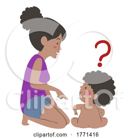 Kid Boy Mom Question Private Part Illustration by BNP Design Studio