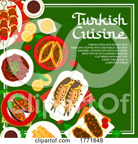 Turkish Cuisine by Vector Tradition SM