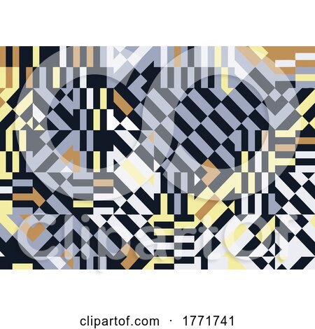 Geometric Abstract Design Background 2302 by KJ Pargeter