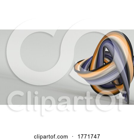 Abstract Geometric Wavy Folds Background by KJ Pargeter