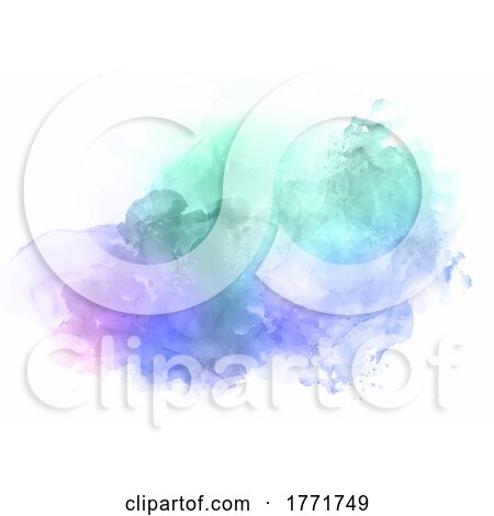 Abstract Watercolour Background Design by KJ Pargeter