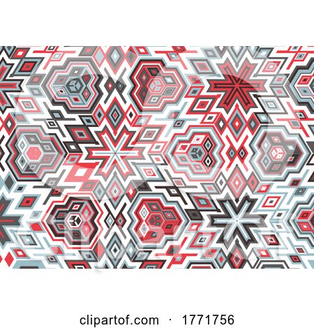 Abstract Geometric Background Design by KJ Pargeter