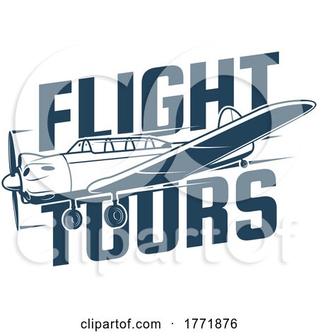 Flight Tours Airplane by Vector Tradition SM