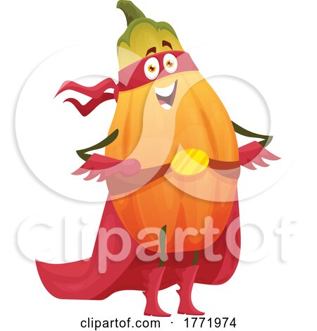 Super Papaya Food Character by Vector Tradition SM