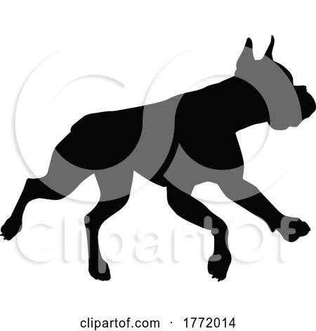 Dog Silhouette Pet Animal by AtStockIllustration