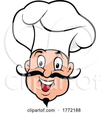 Cartoon Happy Chef by dero