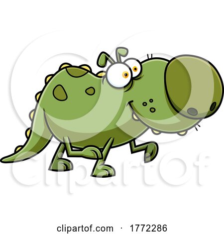 Cartoon Dino Caveman Pet by Hit Toon
