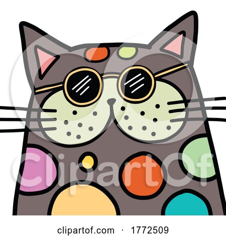 cat face side view close-up portrait. suitable for avatar, web, user  profile, print, sticker, poster, and more. vector illustration 21155837  Vector Art at Vecteezy