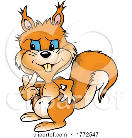 Cartoon Squirrel by dero