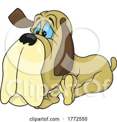 Cartoon Hound Dog by dero