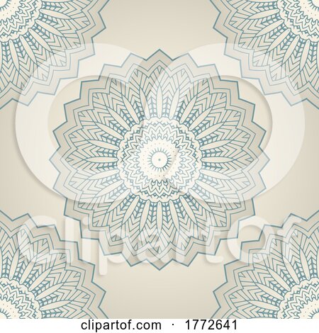 Elegant Mandala Pattern Design by KJ Pargeter