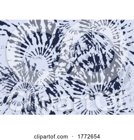 Abstract Shibori Tye Die Style Background Design by KJ Pargeter