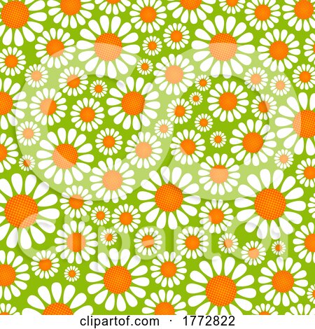 Daisy Floral Background by Prawny