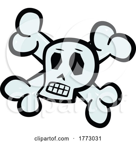 Pirate Skull and Crossbones by Prawny