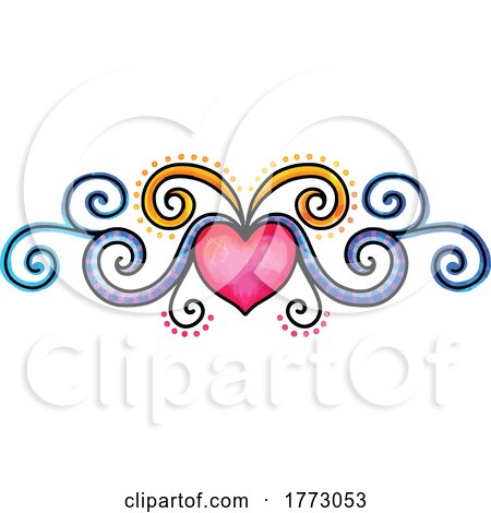 Watercolor Heart Design by Prawny