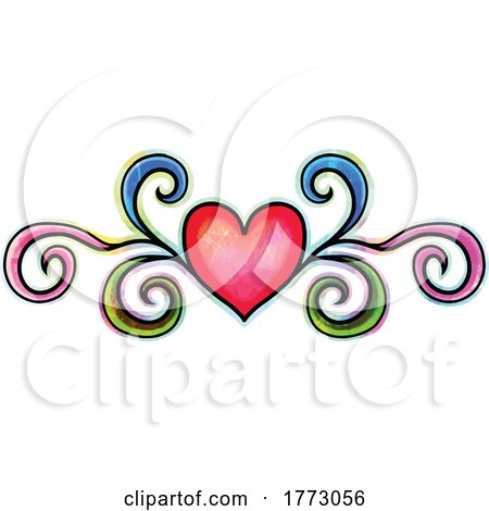 Watercolor Heart Design by Prawny