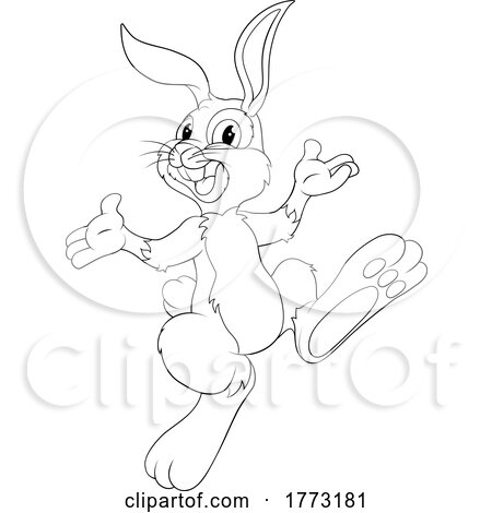 Easter Bunny Rabbit by AtStockIllustration