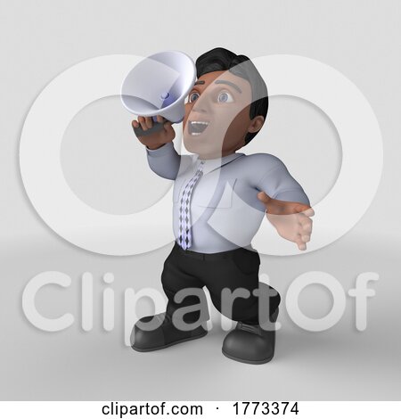 3D Business Character by KJ Pargeter