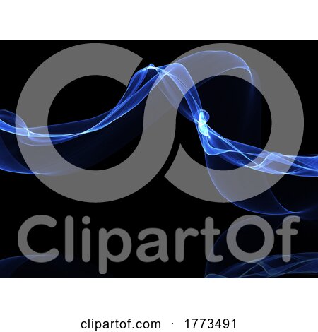 Abstract Background of Flowing Waves by KJ Pargeter