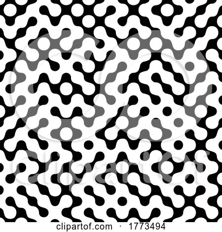 Abstract Maze Design Pattern Background Posters, Art Prints