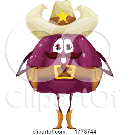 Western Fig Food Character by Vector Tradition SM