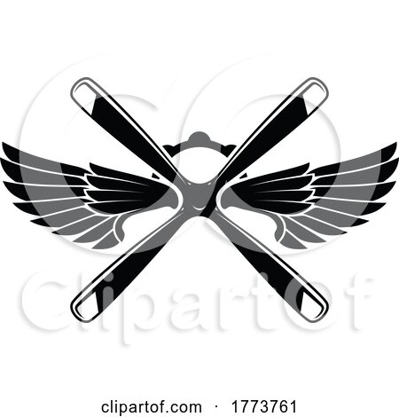 Wings and Airplane Propeller by Vector Tradition SM