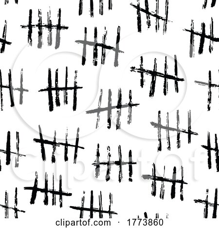 Tally Mark Background by Vector Tradition SM