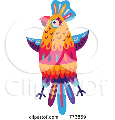 Mexican Bird by Vector Tradition SM