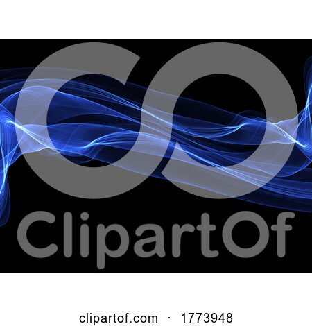 Abstract Background of Flowing Smoke by KJ Pargeter