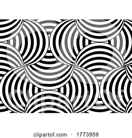 Retro Abstract Pattern Design by KJ Pargeter