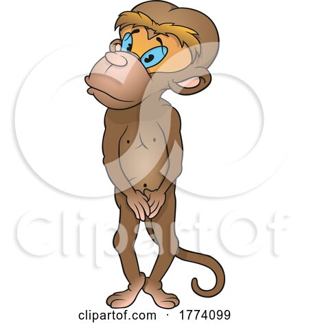 Cartoon Monkey by dero