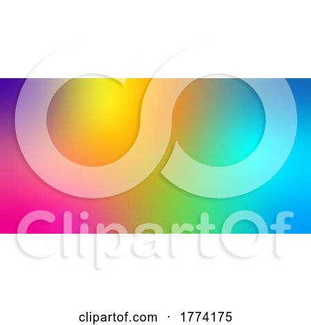 Rainbow Gradient Banner Design by KJ Pargeter