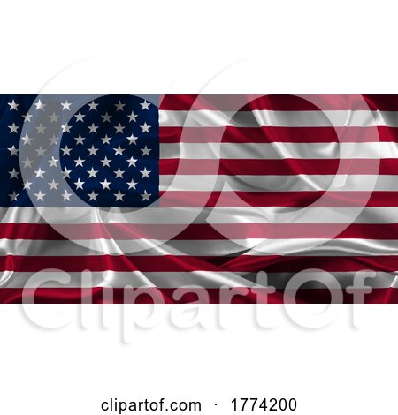 Abstract Background of American Flag by KJ Pargeter