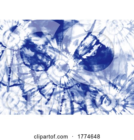 Shibori Style Abstract Tie Dye Background 2904 by KJ Pargeter