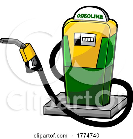 Cartoon Fuel Pump by Hit Toon