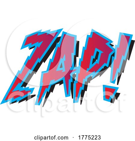 Cartoon Word ZAP by toonaday