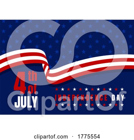 4th July Background for Independence Day by KJ Pargeter