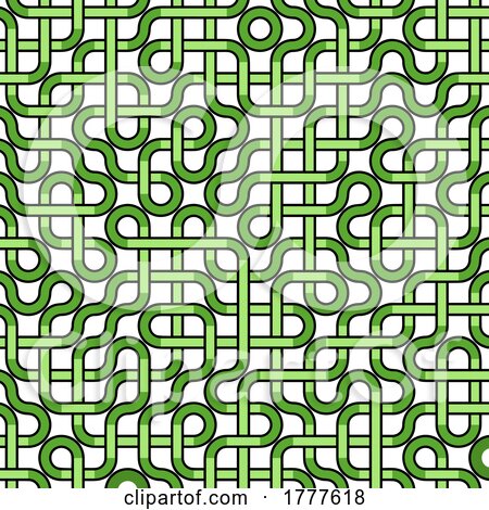 Abstract Maze Style Pattern Background by KJ Pargeter