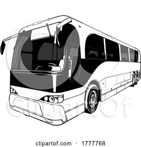 Grayscale Bus by dero