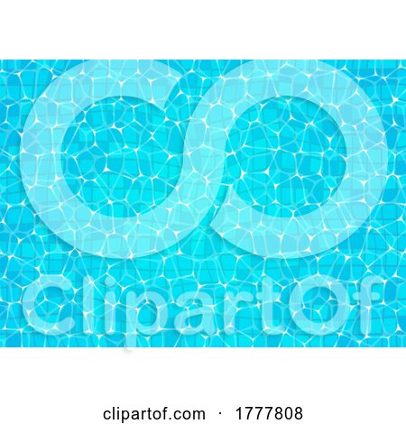 Abstract Background with a Swimming Pool Texture Design by KJ Pargeter