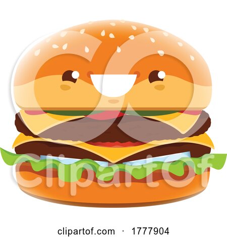 Burger Mascot by Vector Tradition SM