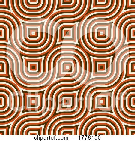 Retro Abstract Pattern Design Background by KJ Pargeter