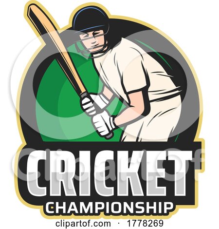 Cricket Championship Design by Vector Tradition SM