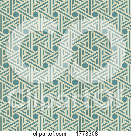 Abstract Background with a Retro Pattern Design by KJ Pargeter