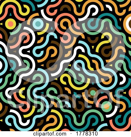 Abstract Organic Pattern Design Background by KJ Pargeter