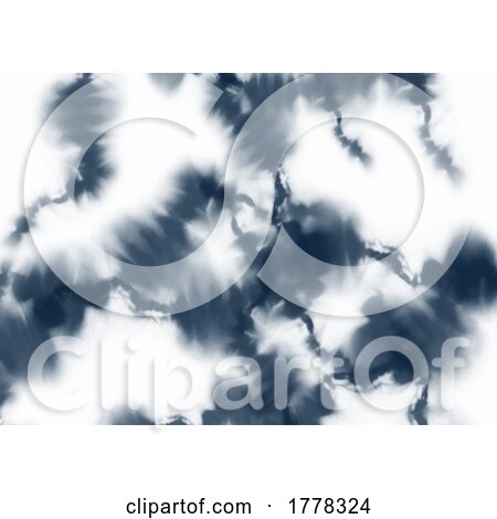 Shibori Style Tie Dye Abstract Background by KJ Pargeter