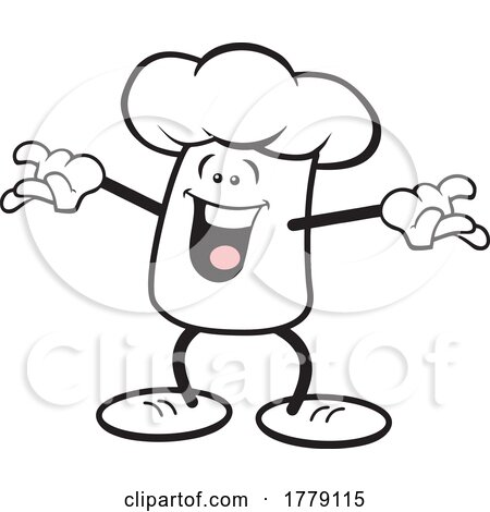 Cartoon Chef Hat Mascot by Johnny Sajem