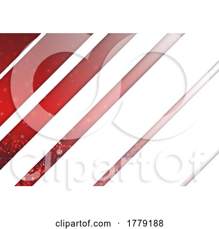 Red Glitter Diagonal Line Background by dero