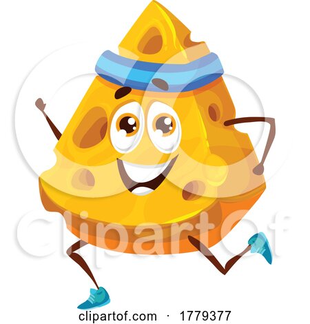 Cheese Food Mascot Character by Vector Tradition SM